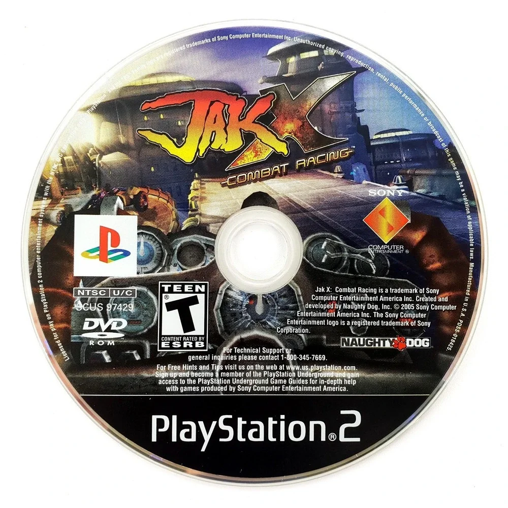 Jak X: Combat Racing Sony PlayStation 2 Complete Tested & Works
